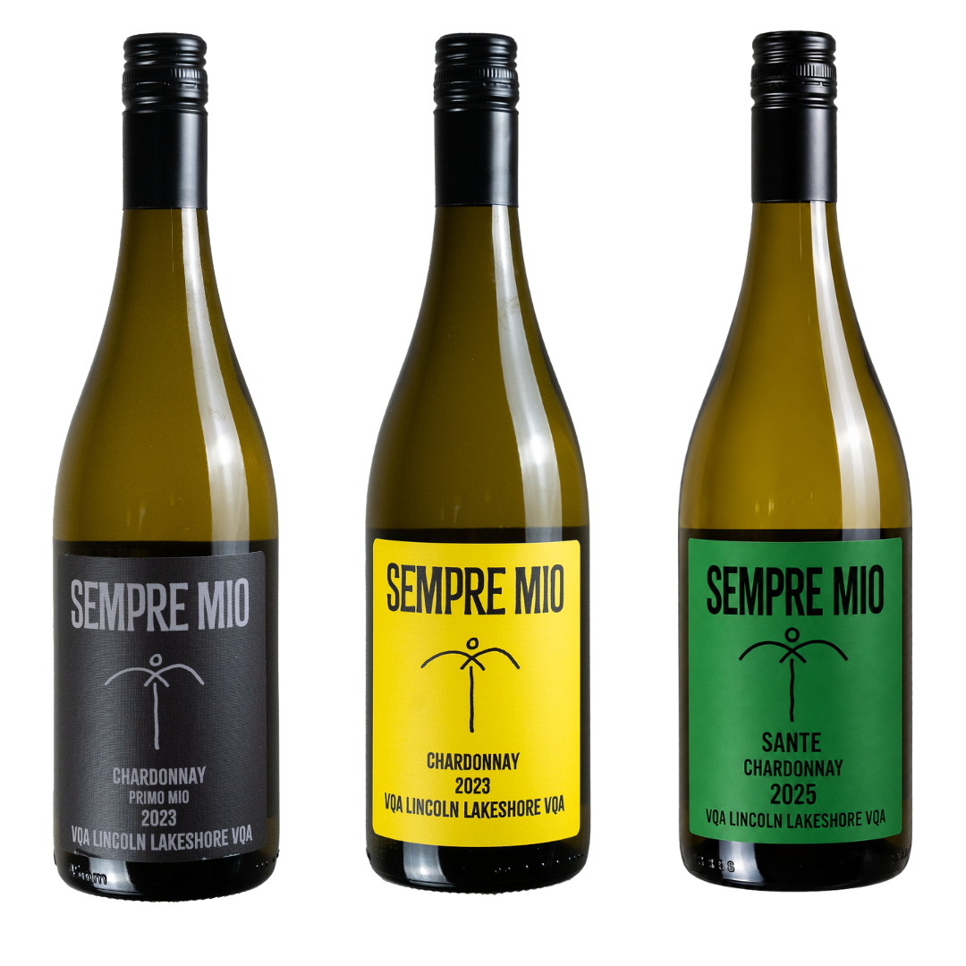 Sempre Mio Chardonnay 3 Pack - ONLY 6 AVAILABLE!