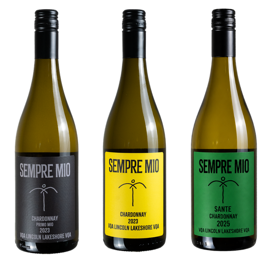Sempre Mio Chardonnay 3 Pack - ONLY 6 AVAILABLE!