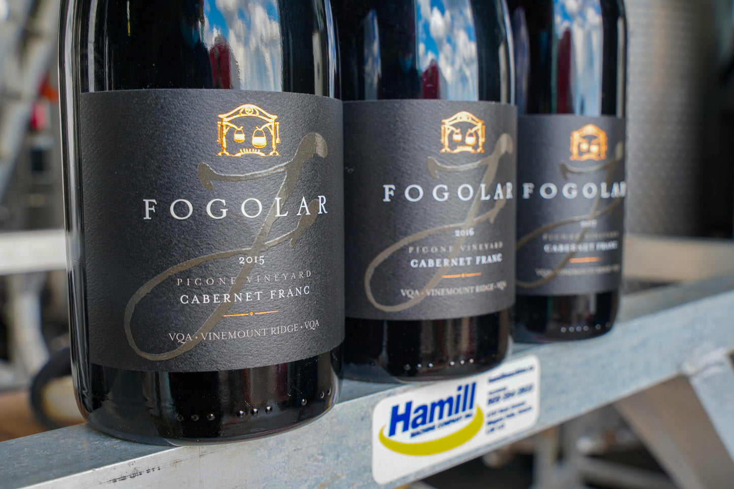 Fogolar Wines Picone Vineyard Cabernet Franc Vertical