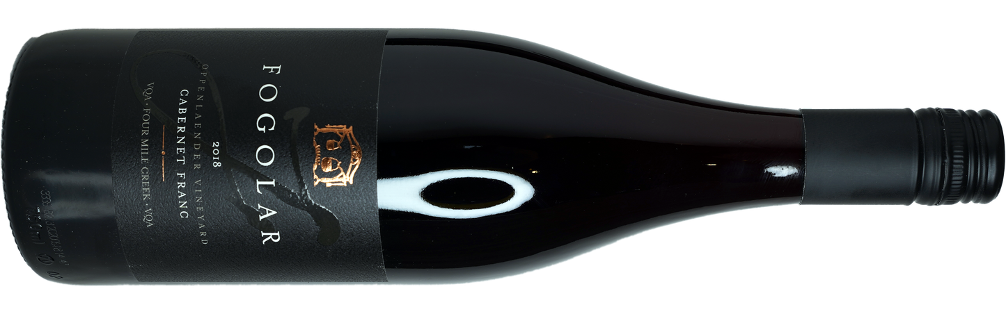 Fogolar Wines 2018 Oppenlaender Vineyard Cabernet Franc - CASE DEAL